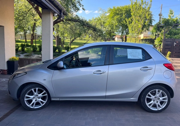 Mazda 2 cena 14000 przebieg: 209266, rok produkcji 2007 z Czarna Białostocka małe 79